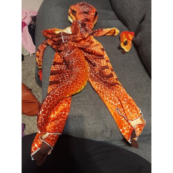 UNDERWRAPS Toddler Sz 18-24 M Medium T-REX Halloween Costume Dinosaur Hooded New - Picture 6 of 9